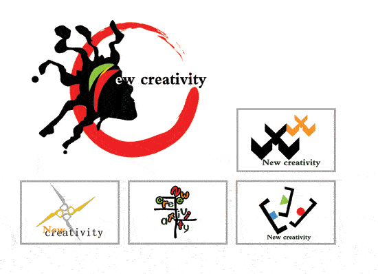 濰坊創(chuàng)視廣告【標志設計】——濰坊新創(chuàng)意美發(fā)標志設計